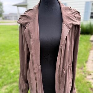Pendleton Brown, silk light jacket
